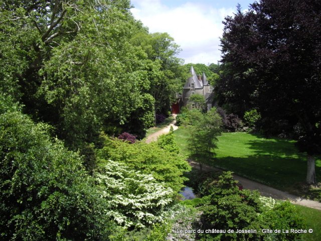 Le parc du Château de Josselin